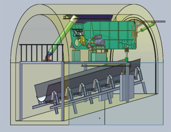 RXH-液壓破拱可變傾角振動給煤機